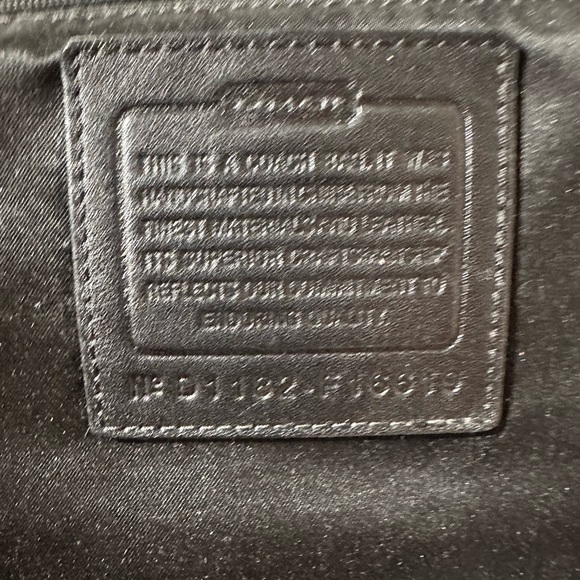 Coach Black Hobo Bag. - Picture 11 of 11